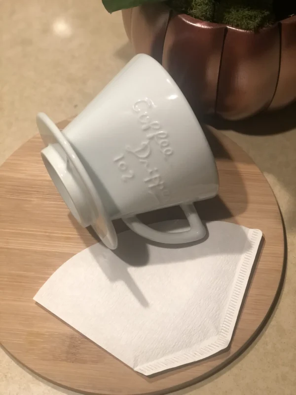 Cafec Trapezoid Dripper porcelánový - Obrázek 4