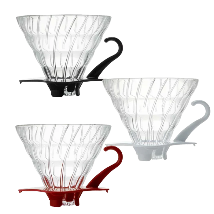 Hario V60-03 Dripper Skleněný - Obrázek 3