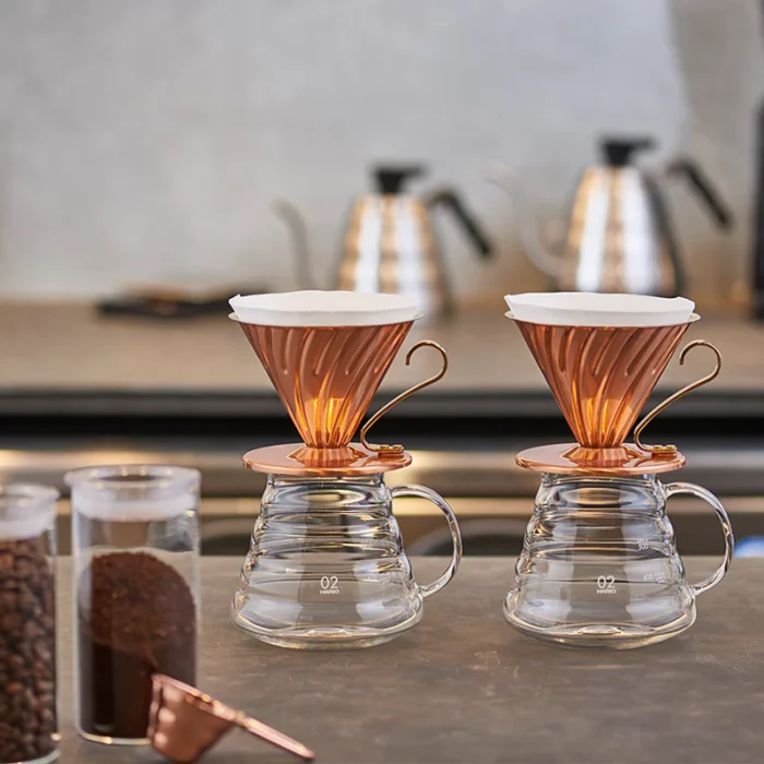 Hario V60-02 Měděný dripper - Obrázek 6