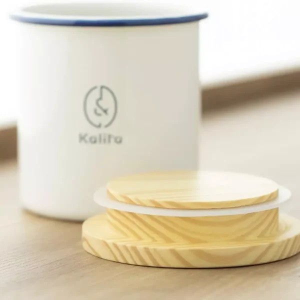 Kalita smaltovaná nádoba na kávu – Obrázok 3